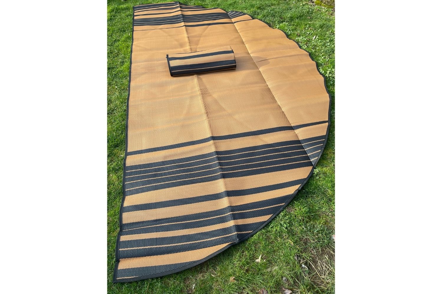Striped Bell Tent Floor Matting Cover | 16' (5M) - Image 7