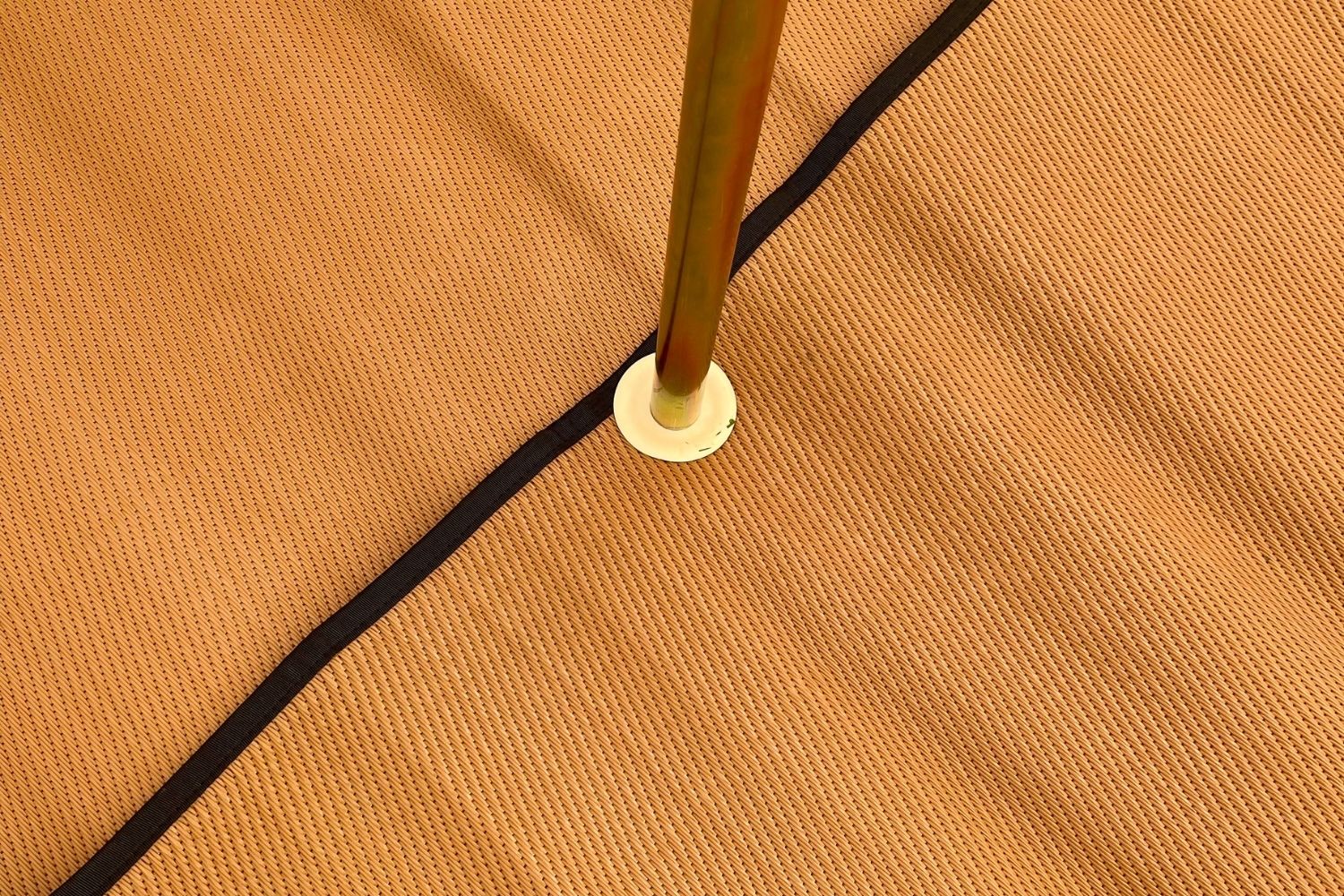 Striped Bell Tent Floor Matting Cover | 16' (5M) - Image 3