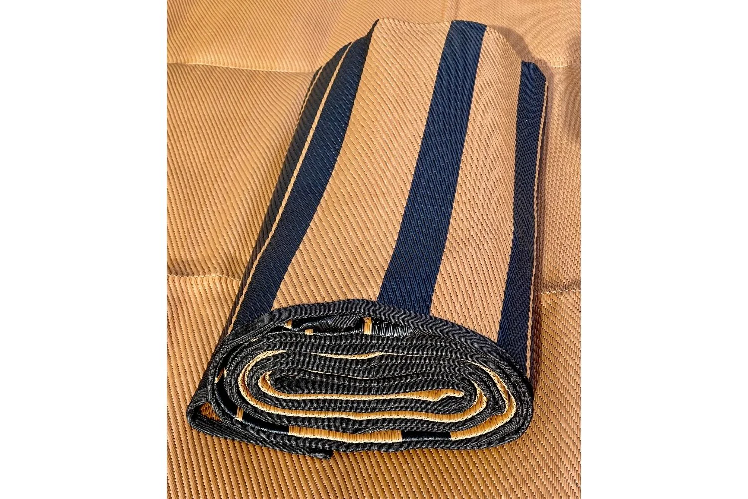 Striped Bell Tent Floor Matting Cover | 16' (5M) - Image 4
