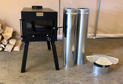 Northwoods Fabrication Explorer Stove Kit | Portable Heating Solution - Image 10