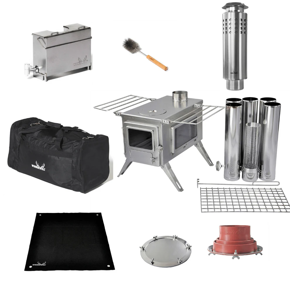 Winnerwell Nomad View Large Wood Burning Tent Stove