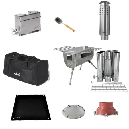 Woodlander Bundle | Hot Tent Kit for Wall and Bell Tents | Winnerwell