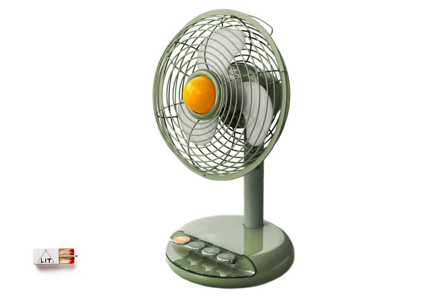 Vintage Rechargeable Fan + Aroma Diffuser - Image 8