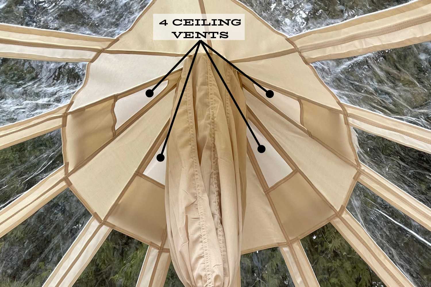 13' (4M) Stella Stargazing Canvas Tent - Image 18