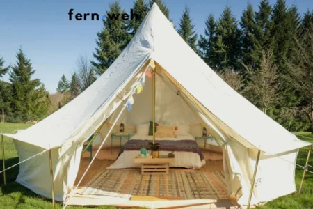 REPAIRED 16’ (5M) Fernweh bell tent - Lot F