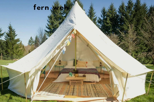 REPAIRED 16’ (5M) Fernweh bell tent - Lot F