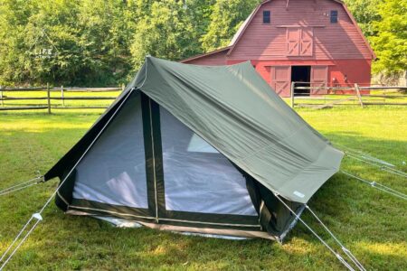 Canvas A-Frame Tent
