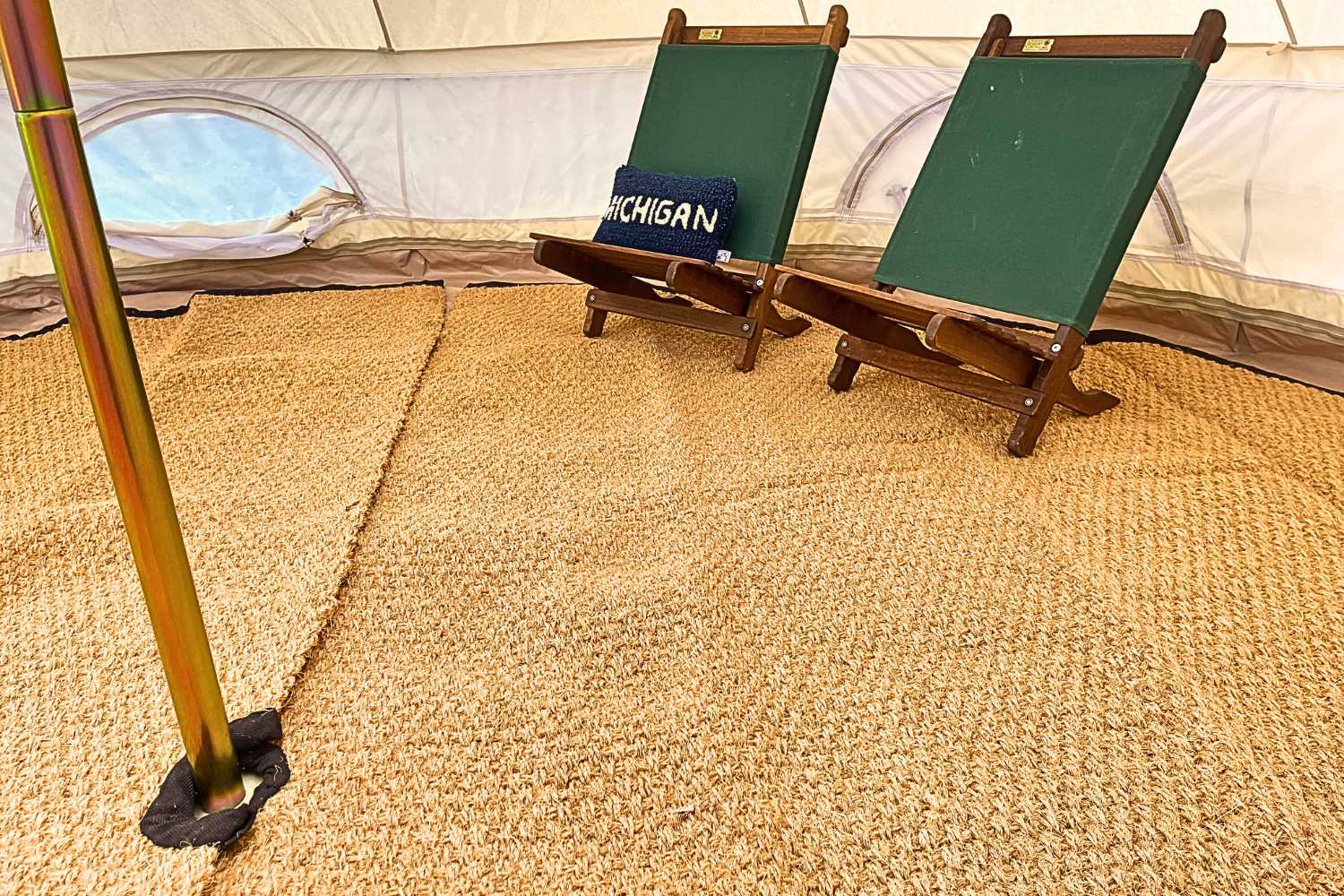 Coir Bell Tent Rug Half-Moon | 13' (4M) - Image 12