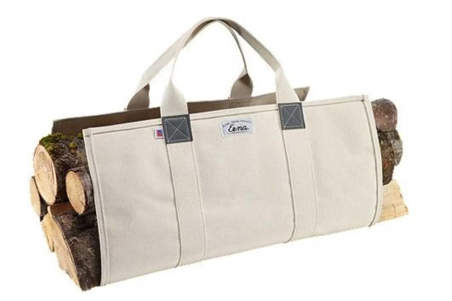 EENA Canvas Firewood Log Carrier - Image 5
