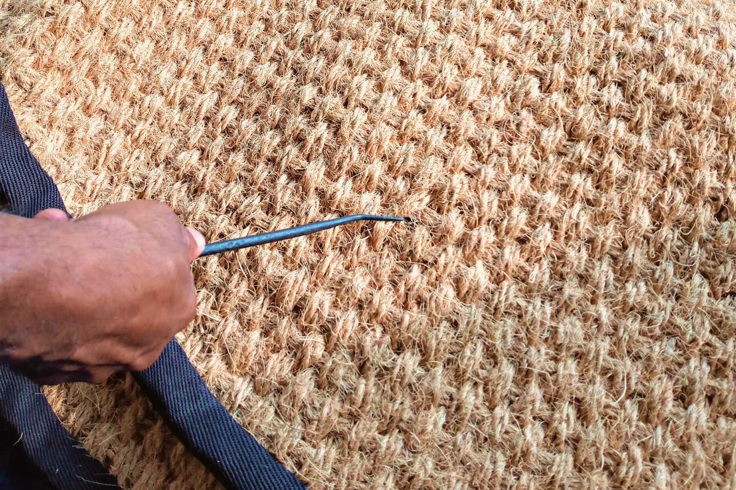 Coir Bell Tent Rug Half-Moon | 13' (4M) - Image 3
