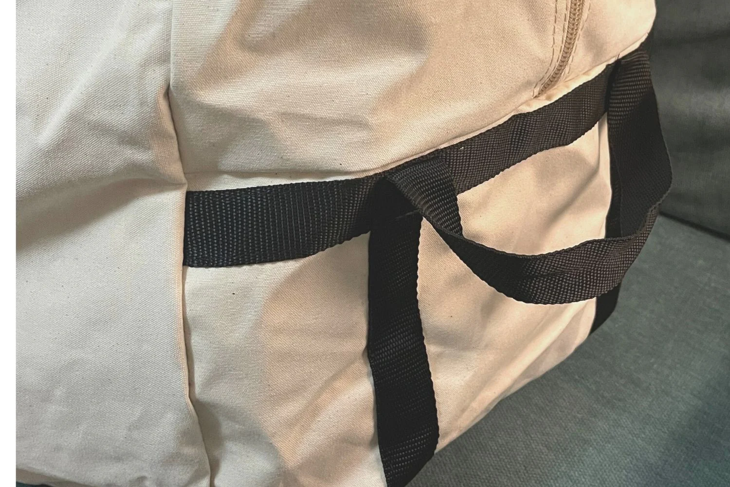 Bell Tent Bag - XL Canvas Duffel Bag - Image 4