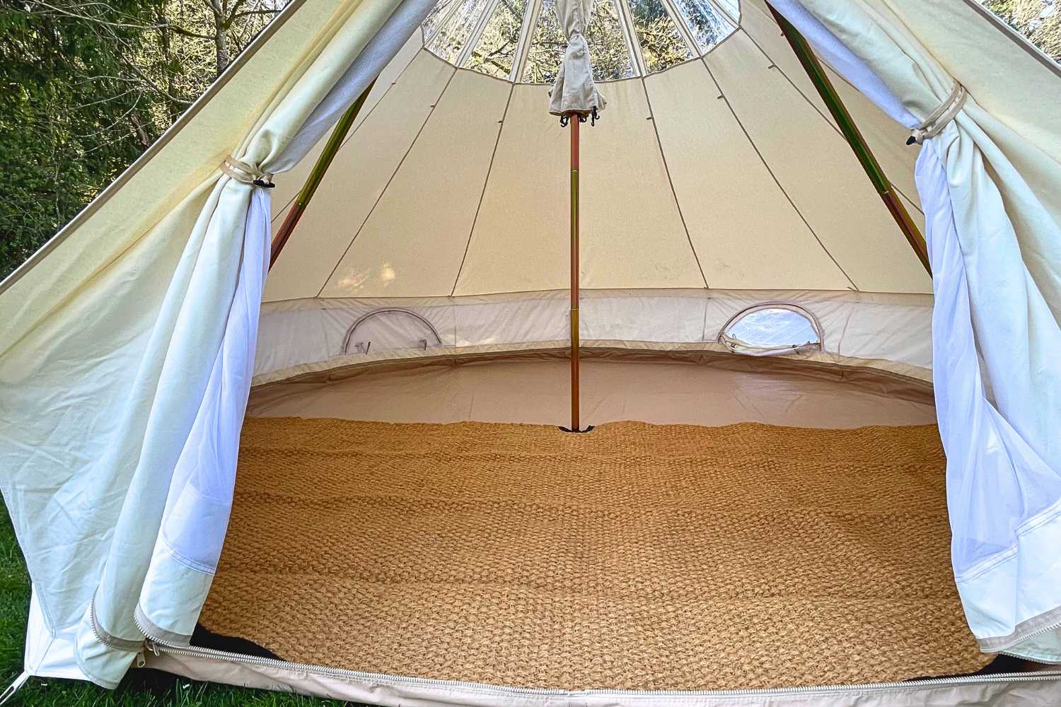 Coir Bell Tent Rug Half-Moon | 16' (5M) - Image 4
