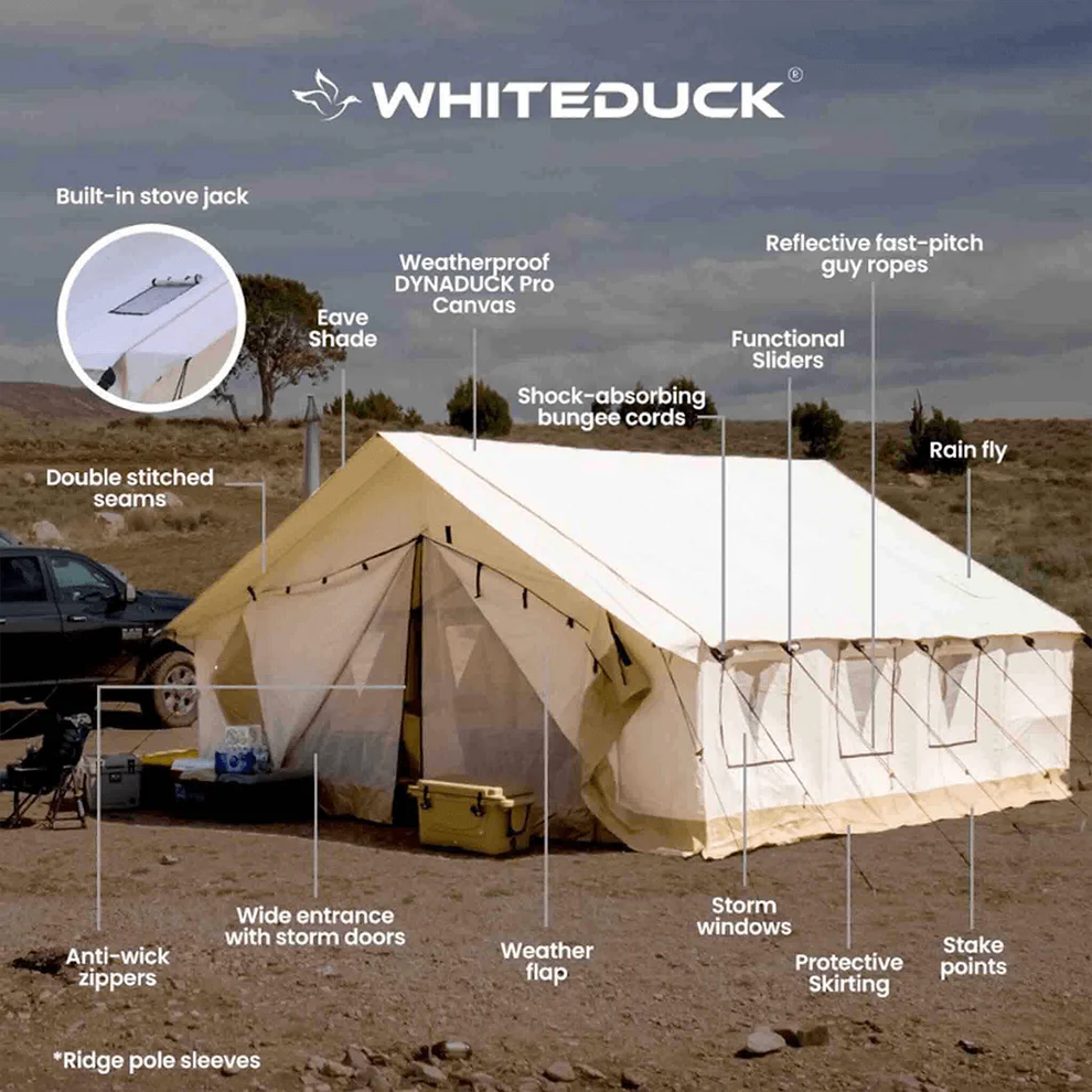 14'x16' Alpha Pro Wall Tent - Image 10