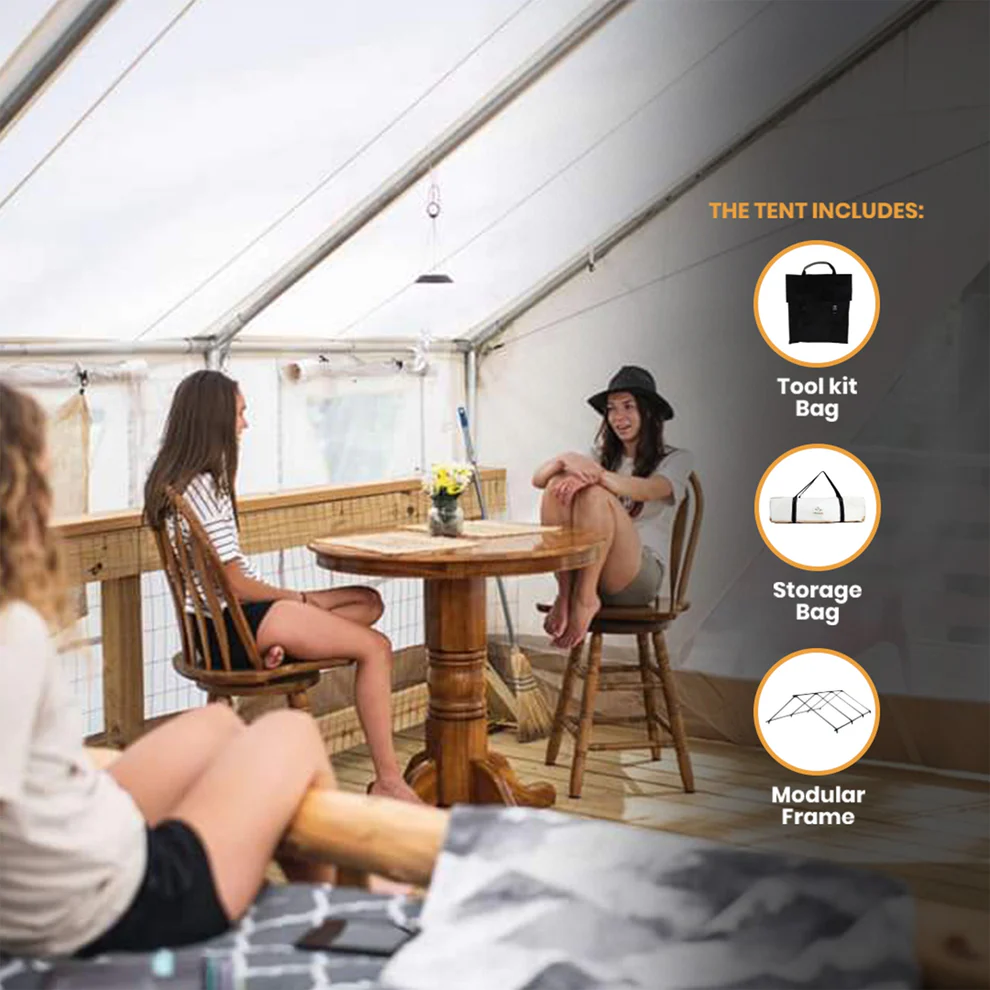 14'x16' Alpha Pro Wall Tent - Image 8