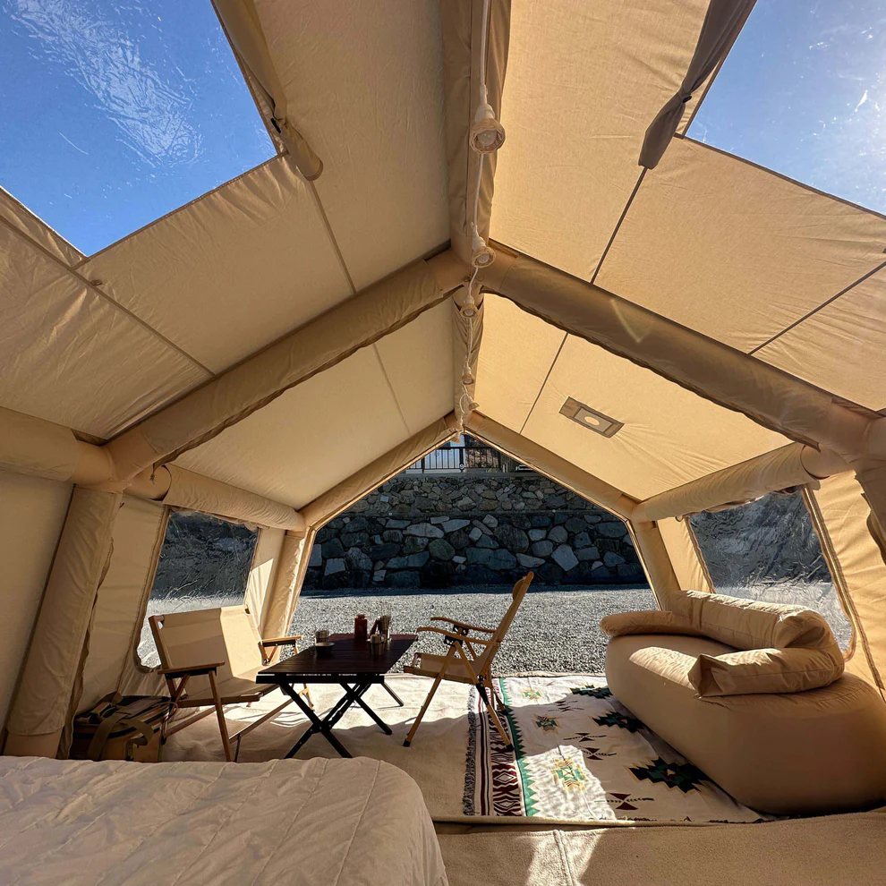 Coody 17.2 (Koala-7) Beige Inflatable Tent House for Camping (2-10 person) - Image 7